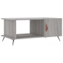 Mesa de centro madera contrachapada gris Sonoma 90x50x40 cm de vidaXL, Mesas de centro - Ref: Foro24-829466, Precio: 44,73 €,...