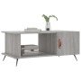 Mesa de centro madera contrachapada gris Sonoma 90x50x40 cm de vidaXL, Mesas de centro - Ref: Foro24-829466, Precio: 44,73 €,...