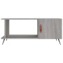 Mesa de centro madera contrachapada gris Sonoma 90x50x40 cm de vidaXL, Mesas de centro - Ref: Foro24-829466, Precio: 44,73 €,...