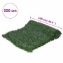 Valla de césped artificial verde 1x5 m en Jardín | Comprar online en Foru.es
