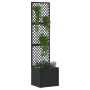 Macetero de Jardín Negro 35 x 30 x 135 cm Metal en Macetas y jardineras | Comprar online en Foru.es