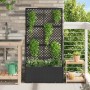 Macetero de Jardín Negro 70 x 30 x 135 cm Metal en Macetas y jardineras | Comprar online en Foru.es