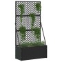 Macetero de Jardín Negro 70 x 30 x 135 cm Metal en Macetas y jardineras | Comprar online en Foru.es