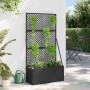 Macetero de Jardín Negro 70 x 30 x 135 cm Metal en Macetas y jardineras | Comprar online en Foru.es