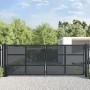 Puerta de jardín acero gris antracita 400x150 cm de vidaXL, Puertas de jardín - Ref: Foro24-154574, Precio: 903,79 €, Descuen...