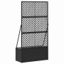 Macetero de Jardín Negro 70 x 30 x 135 cm Metal en Macetas y jardineras | Comprar online en Foru.es