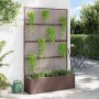 Macetero de Jardín Marrón 105 x 30 x 170 cm Metal en Macetas y jardineras | Comprar online en Foru.es