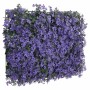   Valla de hojas artificiales 24 uds morado 40x60 cm en Jardín | Comprar online en Foru.es