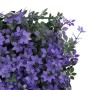   Valla de hojas artificiales 24 uds morado 40x60 cm en Jardín | Comprar online en Foru.es