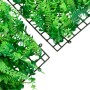  Valla de hojas de helecho artificial 24 uds verde 40x60 cm en Jardín | Comprar online en Foru.es