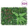   Valla de plantas artificiales 24 uds verde 40x60 cm en Jardín | Comprar online en Foru.es