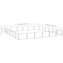 Perrera plateada 36 m² acero de vidaXL, Casetas y cercados para perros - Ref: Foro24-3082174, Precio: 391,06 €, Descuento: %