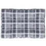 Cojín para sofá de palets de tela a cuadros gris 120x80x12 cm de vidaXL, Cojines para sillas y sofás - Ref: Foro24-314422, Pr...