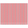 Tela de repuesto de toldo rayas rojas y blancas 3,5x2,5 m en Toldos | Comprar online en Foru.es