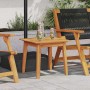 Conjunto de Muebles de Jardín Marrón Madera de Acacia Sólida en Mesas de jardín | Comprar online en Foru.es