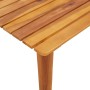 Conjunto de Muebles de Jardín Marrón Madera de Acacia Sólida en Mesas de jardín | Comprar online en Foru.es