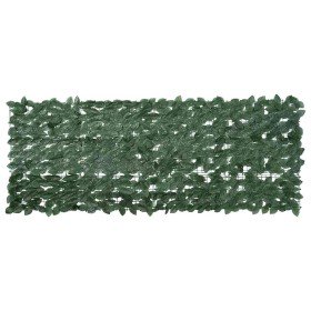 Pantalla de balcón de hojas verde oscuro 200x75 cm en Sombrillas | Comprar online en Foru.es