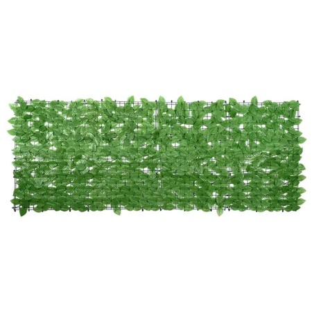 Pantalla de balcón de hojas verde 200x75 cm en Sombrillas | Comprar online en Foru.es