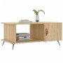 Mesa de centro madera contrachapada roble Sonoma 90x50x40 cm de vidaXL, Mesas de centro - Ref: Foro24-829463, Precio: 46,00 €...