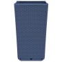Jardineras 4 unidades PP azul gris 32,5x32,5x57 cm en Macetas y jardineras | Comprar online en Foru.es