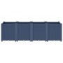 Jardinera PP azul gris 160x40x53 cm en Macetas y jardineras | Comprar online en Foru.es