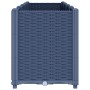 Jardinera PP azul gris 160x40x53 cm en Macetas y jardineras | Comprar online en Foru.es