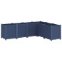 Jardinera PP azul gris 160x120x53 cm en Macetas y jardineras | Comprar online en Foru.es