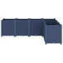 Jardinera PP azul gris 160x120x53 cm en Macetas y jardineras | Comprar online en Foru.es