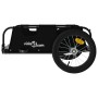 Remolque para bicicletas hierro y tela Oxford negro de vidaXL, Remolques para bicicletas - Ref: Foro24-94171, Precio: 87,92 €...