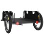 Remolque para bicicletas hierro y tela Oxford negro de vidaXL, Remolques para bicicletas - Ref: Foro24-94171, Precio: 87,92 €...