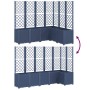 Jardinera con enrejado PP azul gris 160x120x140 cm en Macetas y jardineras | Comprar online en Foru.es