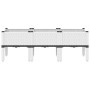 Jardinera con patas PP blanco 120x40x42 cm en Macetas y jardineras | Comprar online en Foru.es