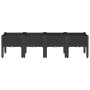 Jardinera con patas PP negro 160x40x42 cm en Macetas y jardineras | Comprar online en Foru.es
