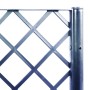 Jardinera con enrejado PP azul gris 120x40x142 cm en Macetas y jardineras | Comprar online en Foru.es