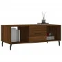 Mesa de centro madera contrachapada roble marrón 102x50x40 cm de vidaXL, Mesas de centro - Ref: Foro24-829323, Precio: 47,84 ...