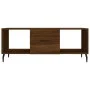 Mesa de centro madera contrachapada roble marrón 102x50x40 cm de vidaXL, Mesas de centro - Ref: Foro24-829323, Precio: 47,84 ...