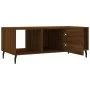Mesa de centro madera contrachapada roble marrón 102x50x40 cm de vidaXL, Mesas de centro - Ref: Foro24-829323, Precio: 47,84 ...