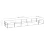 Perrera plateada 12 m² acero de vidaXL, Casetas y cercados para perros - Ref: Foro24-3082122, Precio: 263,70 €, Descuento: %