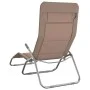 Klappbare Sonnenliege 2 Stück Textilene Stahl mit Taupe-Beschichtung von vidaXL, Liegen - Ref: Foro24-360174, Preis: 167,46 €...