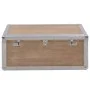 Caja de almacenaje madera maciza abeto marrón 91x52x40 cm de vidaXL, Baúles de almacenamiento - Ref: Foro24-246124, Precio: 1...