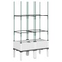 Jardinera con enrejado PP blanco 80x40x142,5 cm en Macetas y jardineras | Comprar online en Foru.es