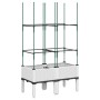 Jardinera con enrejado PP blanco 80x40x142,5 cm en Macetas y jardineras | Comprar online en Foru.es
