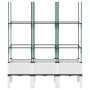 Jardinera con enrejado PP blanco 120x40x142,5 cm en Macetas y jardineras | Comprar online en Foru.es