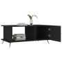 Mesa de centro madera contrachapada negro 90x50x40 cm de vidaXL, Mesas de centro - Ref: Foro24-829461, Precio: 46,08 €, Descu...