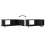Mesa de centro madera contrachapada negro 90x50x40 cm de vidaXL, Mesas de centro - Ref: Foro24-829461, Precio: 46,08 €, Descu...