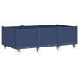 Jardinera con ruedas PP azul gris 150x80x54 cm en Macetas y jardineras | Comprar online en Foru.es