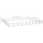 Perrera acero 72 m² negra de vidaXL, Casetas y cercados para perros - Ref: Foro24-3082188, Precio: 583,04 €, Descuento: %