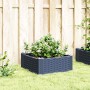Jardinera con clavijas PP azul gris 42,5x42,5x28,5 cm en Macetas y jardineras | Comprar online en Foru.es