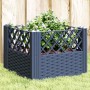 Jardinera con clavijas PP azul gris 43,5x43,5x43,5 cm en Macetas y jardineras | Comprar online en Foru.es