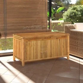 Bamboo garden storage box 110x52x55 cm by vidaXL, Outdoor storage boxes - Ref: Foro24-319876, Price: 106,03 €, Discount: %